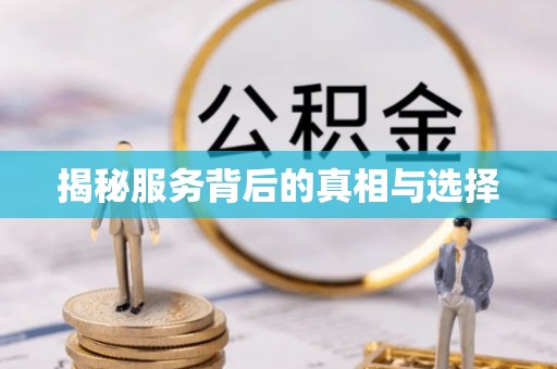 金峰揭秘服务背后的真相与选择