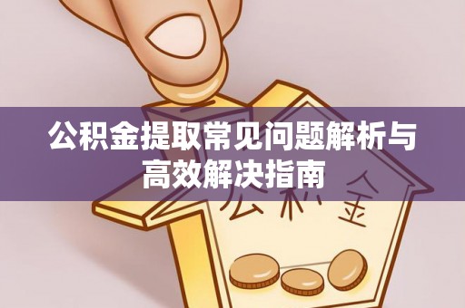 金峰公积金提取常见问题解析与高效解决指南