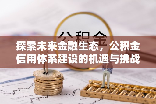 金峰探索未来金融生态，公积金信用体系建设的机遇与挑战