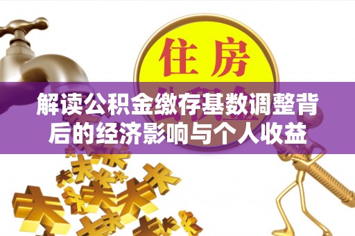金峰解读公积金缴存基数调整背后的经济影响与个人收益