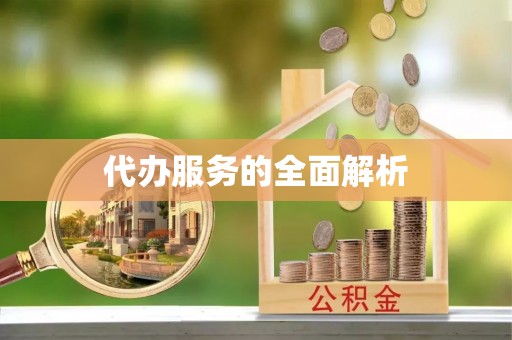 金峰代办服务的全面解析