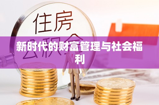 金峰新时代的财富管理与社会福利