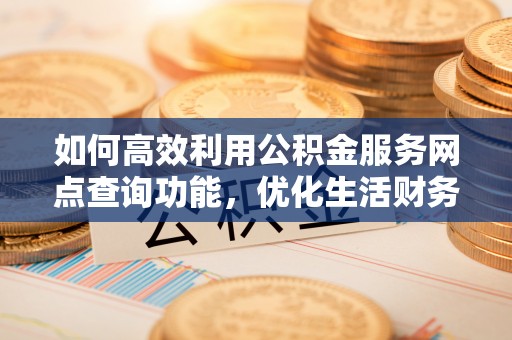 金峰如何高效利用公积金服务网点查询功能，优化生活财务管理