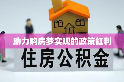 金峰助力购房梦实现的政策红利
