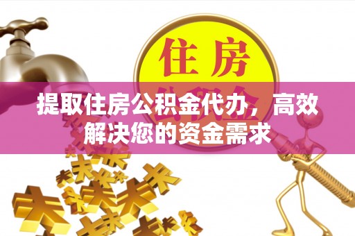 金峰提取住房公积金代办，高效解决您的资金需求