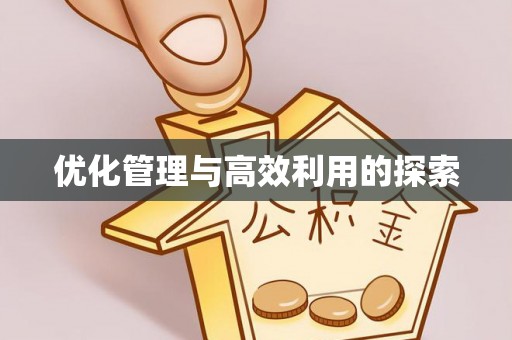 金峰优化管理与高效利用的探索