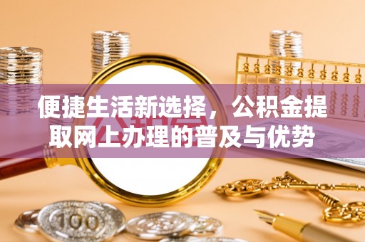 金峰便捷生活新选择，公积金提取网上办理的普及与优势