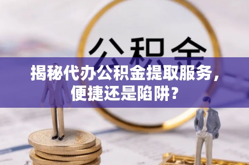 金峰揭秘代办公积金提取服务，便捷还是陷阱？