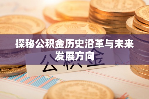 金峰探秘公积金历史沿革与未来发展方向