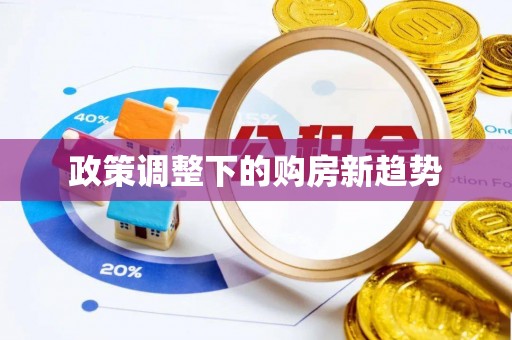 金峰政策调整下的购房新趋势