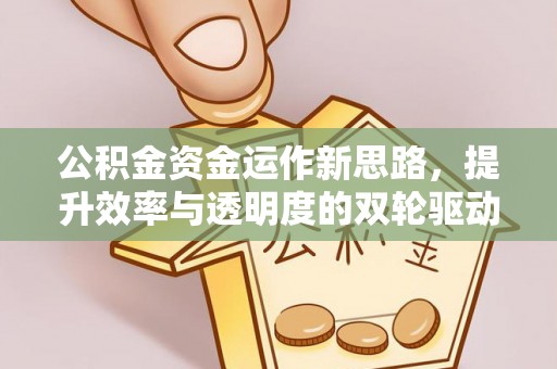 金峰公积金资金运作新思路，提升效率与透明度的双轮驱动