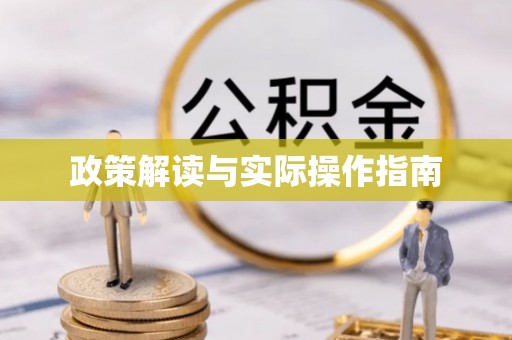 金峰政策解读与实际操作指南