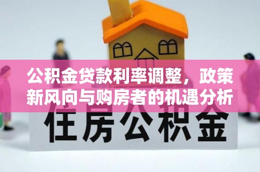 金峰公积金贷款利率调整，政策新风向与购房者的机遇分析