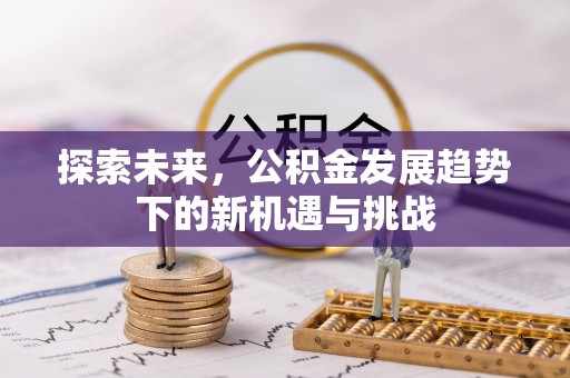 金峰探索未来，公积金发展趋势下的新机遇与挑战