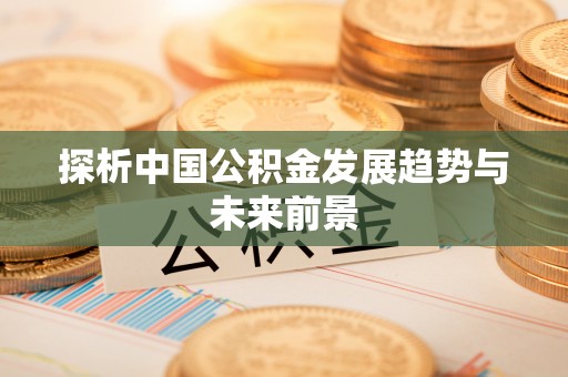 金峰探析中国公积金发展趋势与未来前景