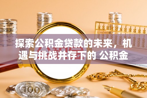 金峰探索公积金贷款的未来，机遇与挑战并存下的 公积金贷款风险防控